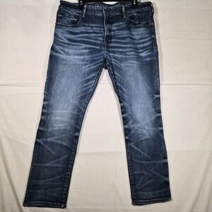 American Eagle Slim Fit Mens Blue Jeans 38x30